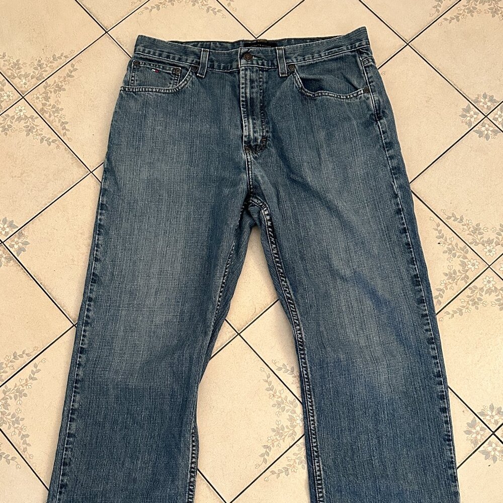 Tommy Hilfiger blue straight leg jeans